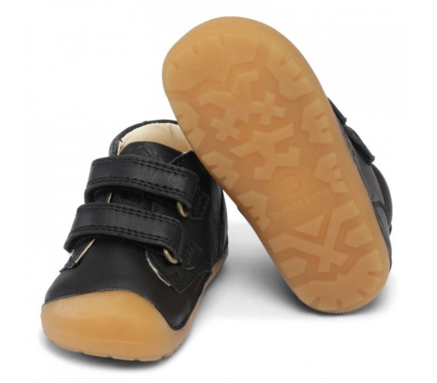 Bundgaard Petit Strap celoroční kožená obuv Black BG101068